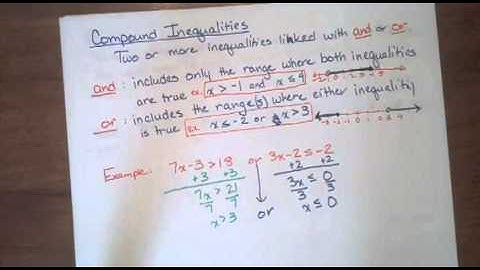 Algebra 2 1-5 Solving Inequalities
