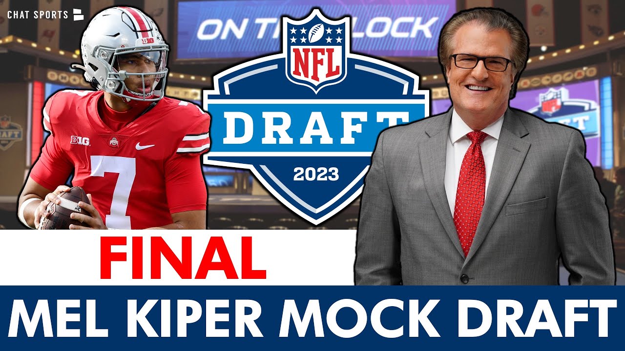 Mock Draft Monday  Here's who Mel Kiper Jr. has the Commanders taking in  the first round