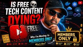 Is Free Tech Content Dying? Why I’m Moving to Members-Only &amp; What’s Next!