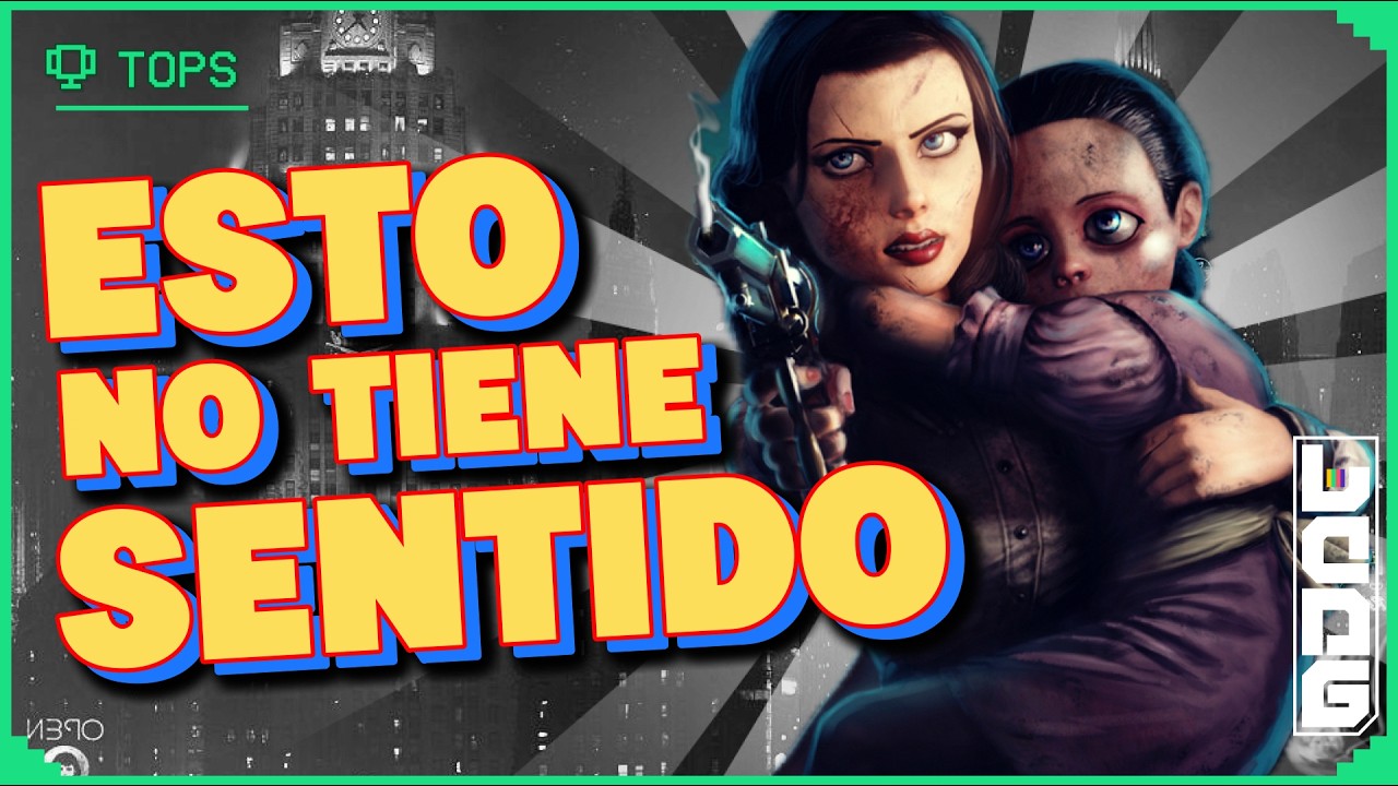 10 VIDEOJUEGOS con LOS GIROS DE GUIÓN más CUTRES de LA HISTORIA