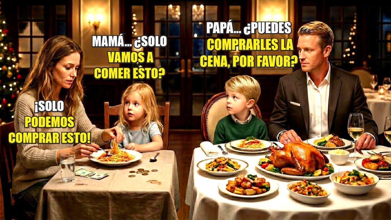EL MULTIMILLONARIO VE A UNA MADRE E HIJA COMPARTIENDO UN PLATO Y LO QUE HACE ES IMPACTANTE