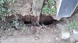 Bursa Mollaarap'ta  Toprak kayması..! Heyelan.Video 1