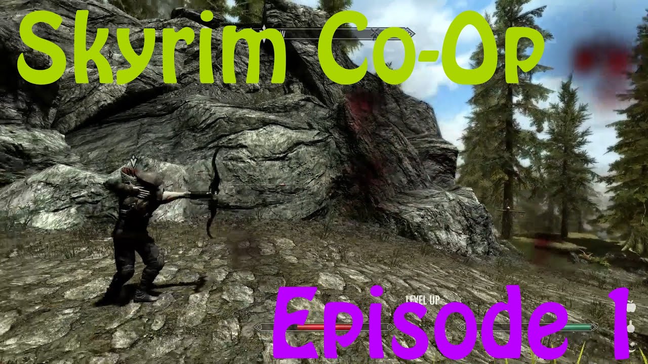 SOLD MY CLOTHES! - Skyrim Co-Op #1 - YouTube