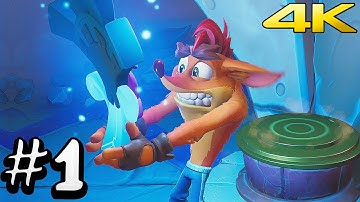 Crash Bandicoot 4: It’s About Time - Full Game Part 01 [4K 60FPS]