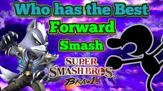 Forward Smashes in SSBB Ranked