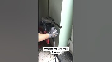 Metabo MFE40 Wall Chaser – Achieve Precision with Every Cut!