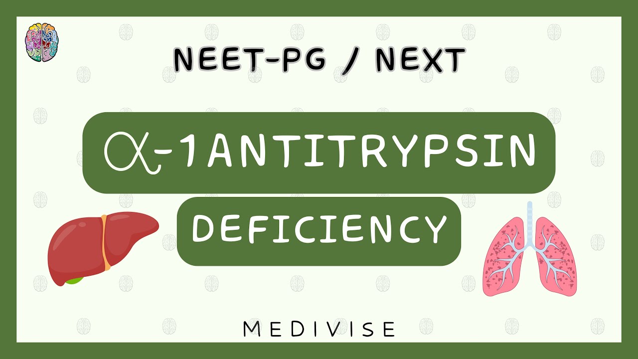 Alpha 1 Anti-Trypsin Deficiency | NEET-PG/NExT