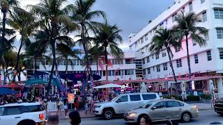 Evening in South Beach  - Miami, Florida