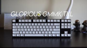 Glorious GMMK TKL Build with Lubed Glorious Pandas