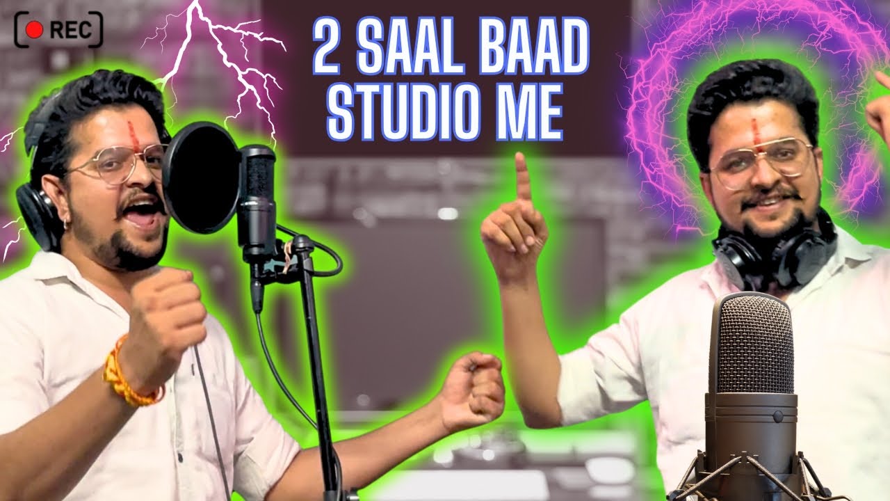 2 Saal Baad Mic🎙Uthaya… Par Recording Se Pehle Jo Hua, Socha Nahi Tha! 😮❤️