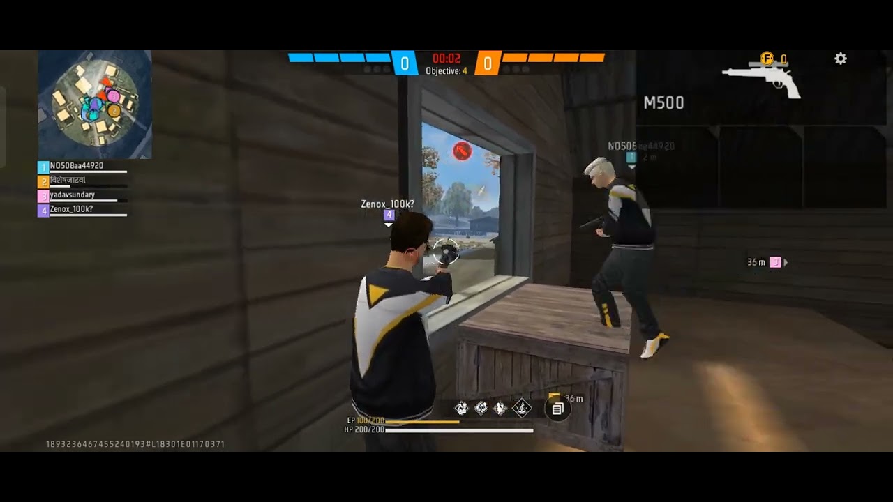 Fastest insane 1v4 clutch in Free fire 🔥🔥 - YouTube
