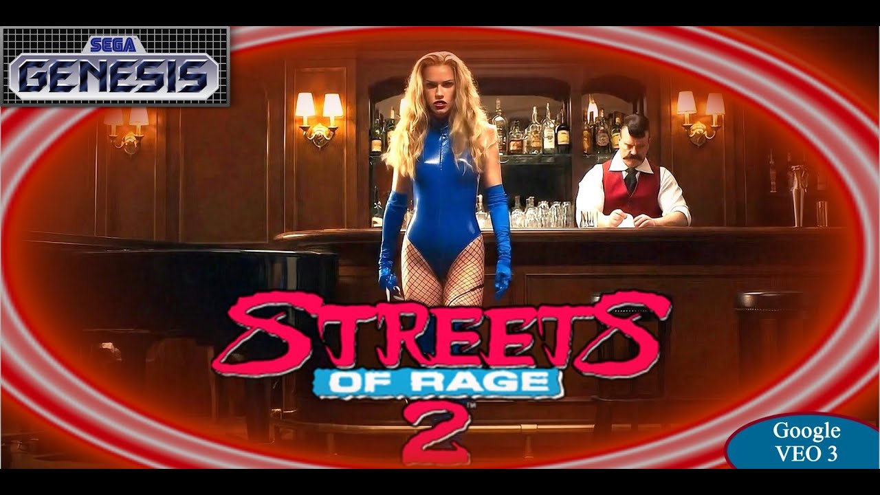 Streets of Rage 2 - A Fan Made Veo 3 Trailer