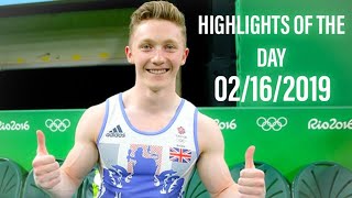 Highlights of the Day 02/16/2019 | Gymnastics International