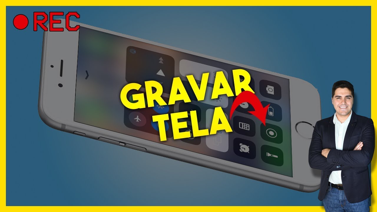 Como gravar a tela do iPhone com iOS 12 - COM VOZ / NARRAÇÃO - YouTube