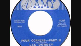 レア　Lee Dorsey Four Corners - Part I & II Lee Dorsey - Four Corners, Part I & II 7” 45RPM 1968 Amy Funk Soul