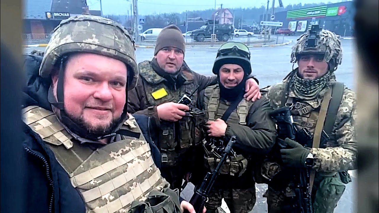 Red Dawn near "Giraffe" (Battle of the Irpin Bridge)