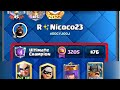 Nicoco23 Clash Royale  Elite Barbarian BRIDGE SPAM DECK