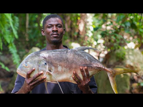 I Cooked JACK Fish Indigenous Way | Kenkey Making | ASMR |