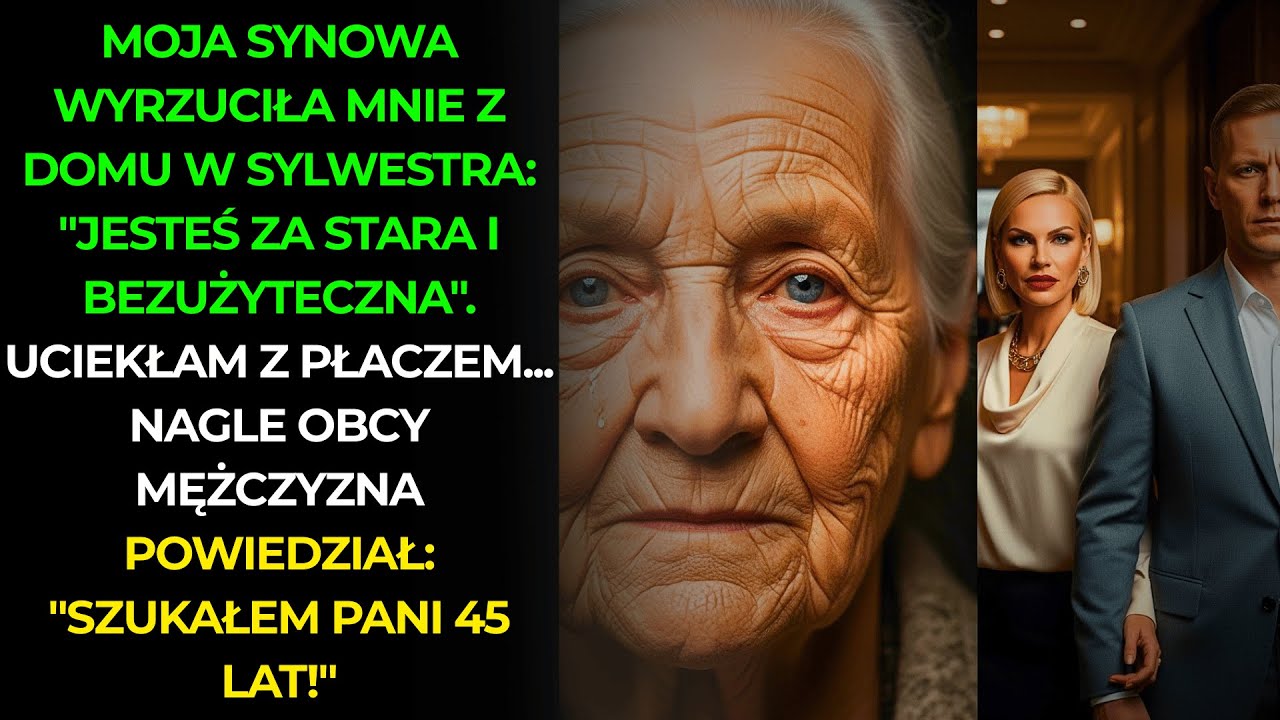 „Jesteś bezużyteczna, oddajemy cię do domu opieki!” – W Sylwestra synowa zniszczyła mi życie