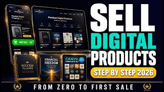 How to Sell Digital Products Online in 2026 (Step-by-Step Beginner's Guide)