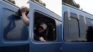 Don&#39;t Be Scared! | How To Install Bonded Windows | Camper Van Conversion