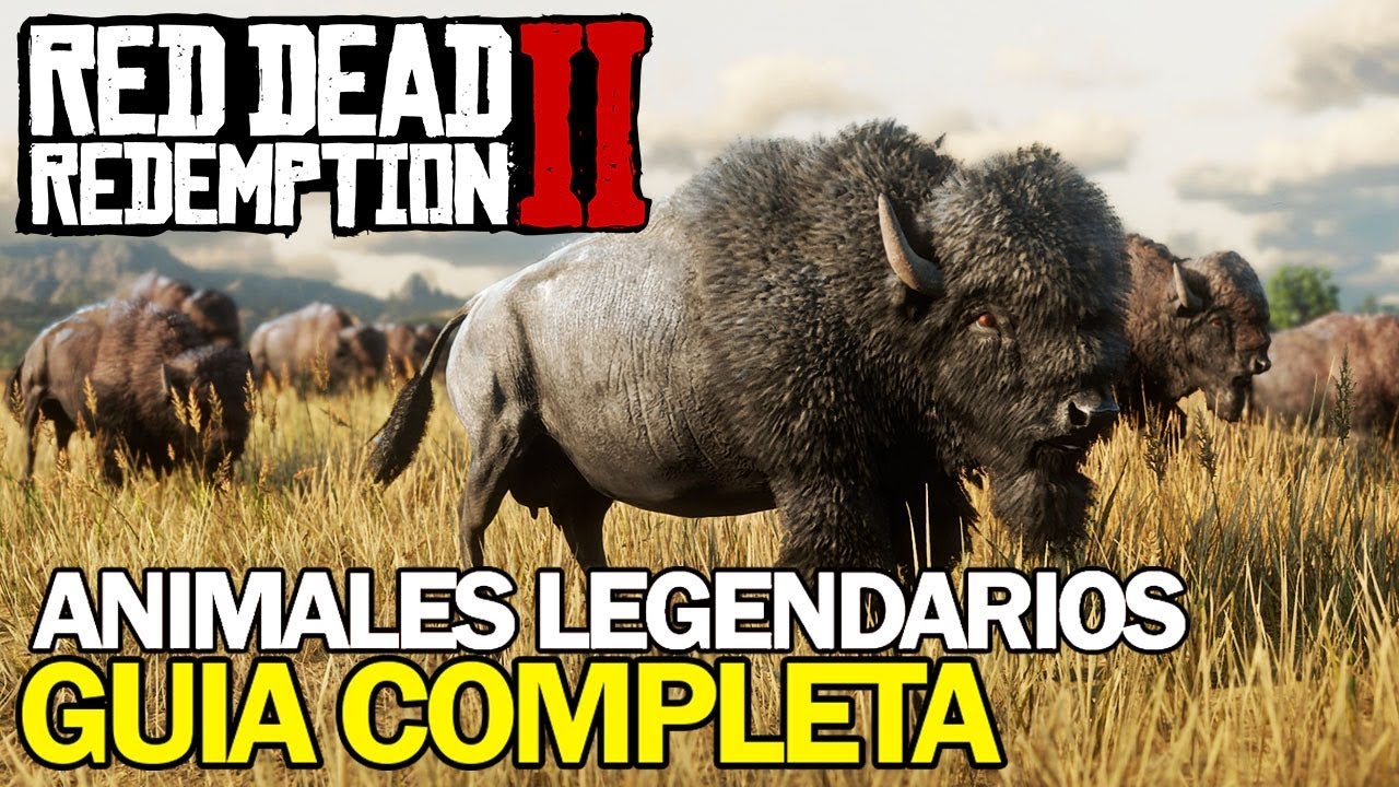 Guía Red Dead Redemption 2: mapa y vídeo para encontrar todos los animales  legendario