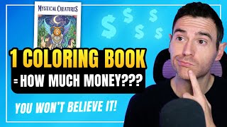 Famous Income Report Amazon KDP | 1 Coloring Book = How Much Money!? Profile