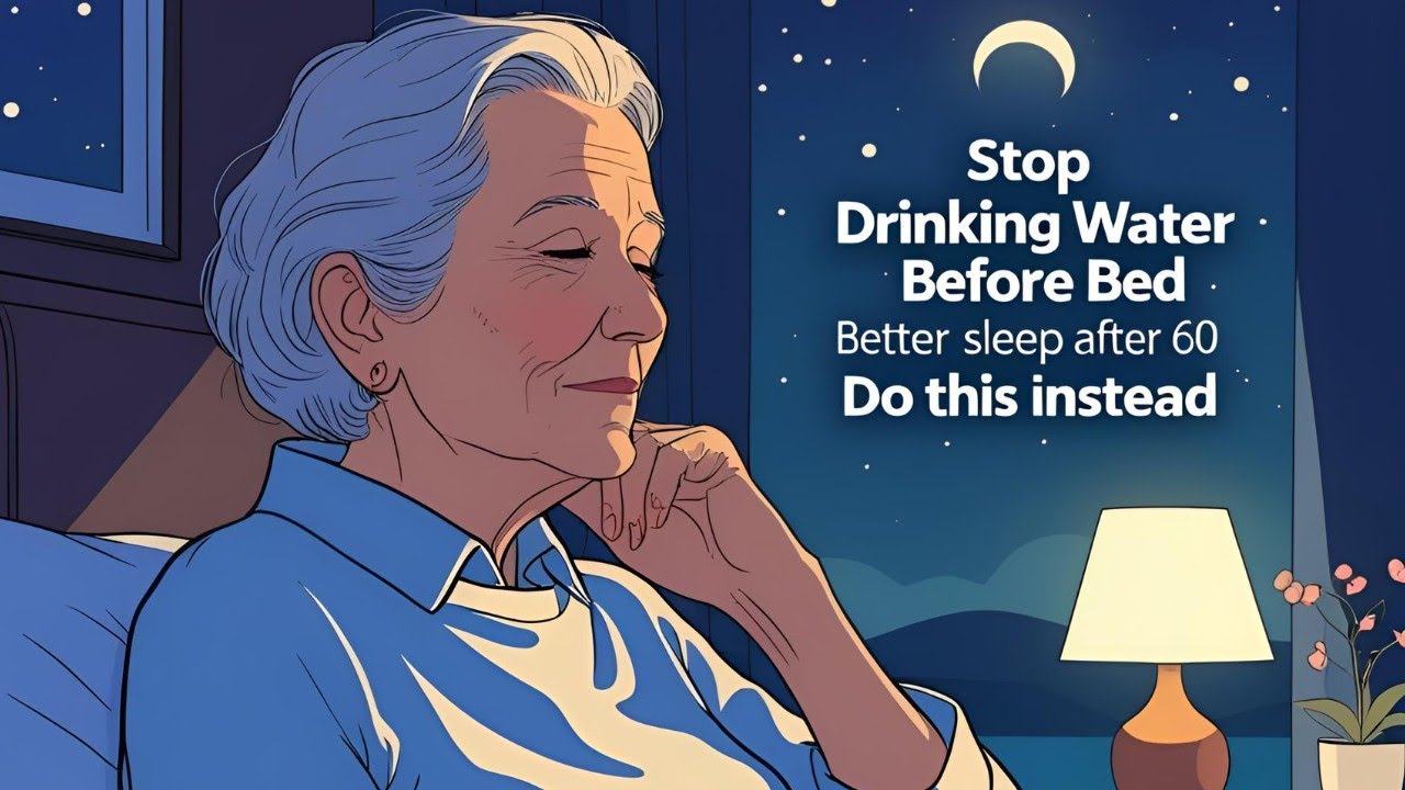 Stop Drinking Water Before Bed! Try This Instead for Better Sleep After 60