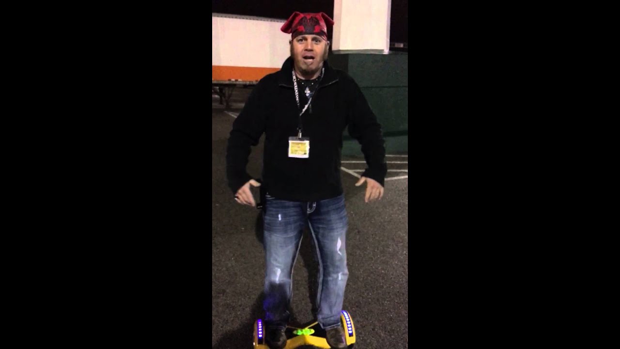 Jeremy Wilson Rides UWheels / iMoto Hover Board For 1st Time