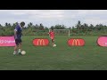 Fiji Football Skill Challenge