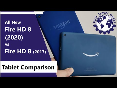 All New Amazon Fire HD 8 (2020) vs Fire HD 8 (2017) Comparison - Amazon&rsquo;s 8" Tablet Evolution