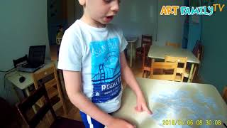 Худзий Даниил, 6 лет  Собираем слова из букв