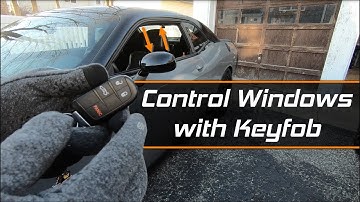 Roll your Challenger windows up/down with your keyfob remote - zAutomotive TaZer