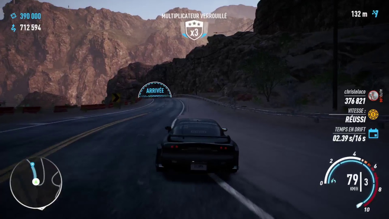 Diffusion NFS Payback pour Défis PS4 Pro OCOMA2015