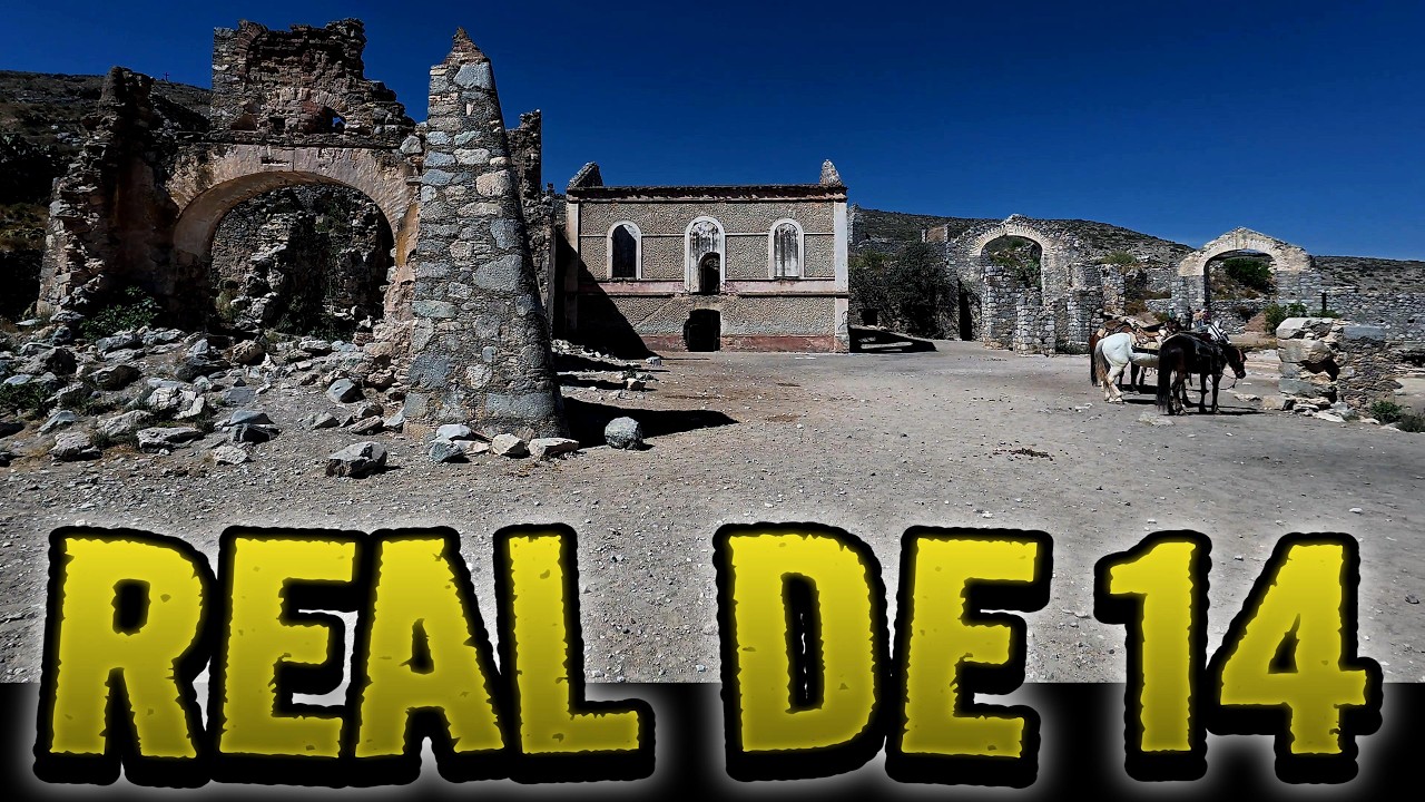 El PUEBLO FANTASMA de real de 14 Y las minas abandonadas / Real de catorce San Luis Potosi