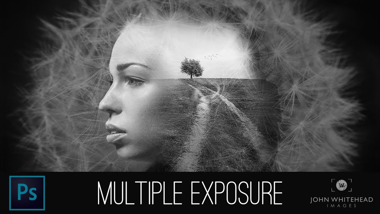 Multiple Exposure-Advanced Photoshop Tutorial - YouTube