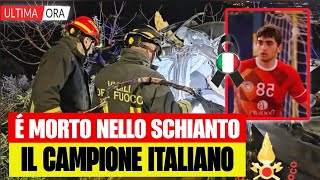 É Morto Nello Schianto Il Giovane Campione Italiano, Aveva Solo 16 Anni Tutti Sotto Choc.