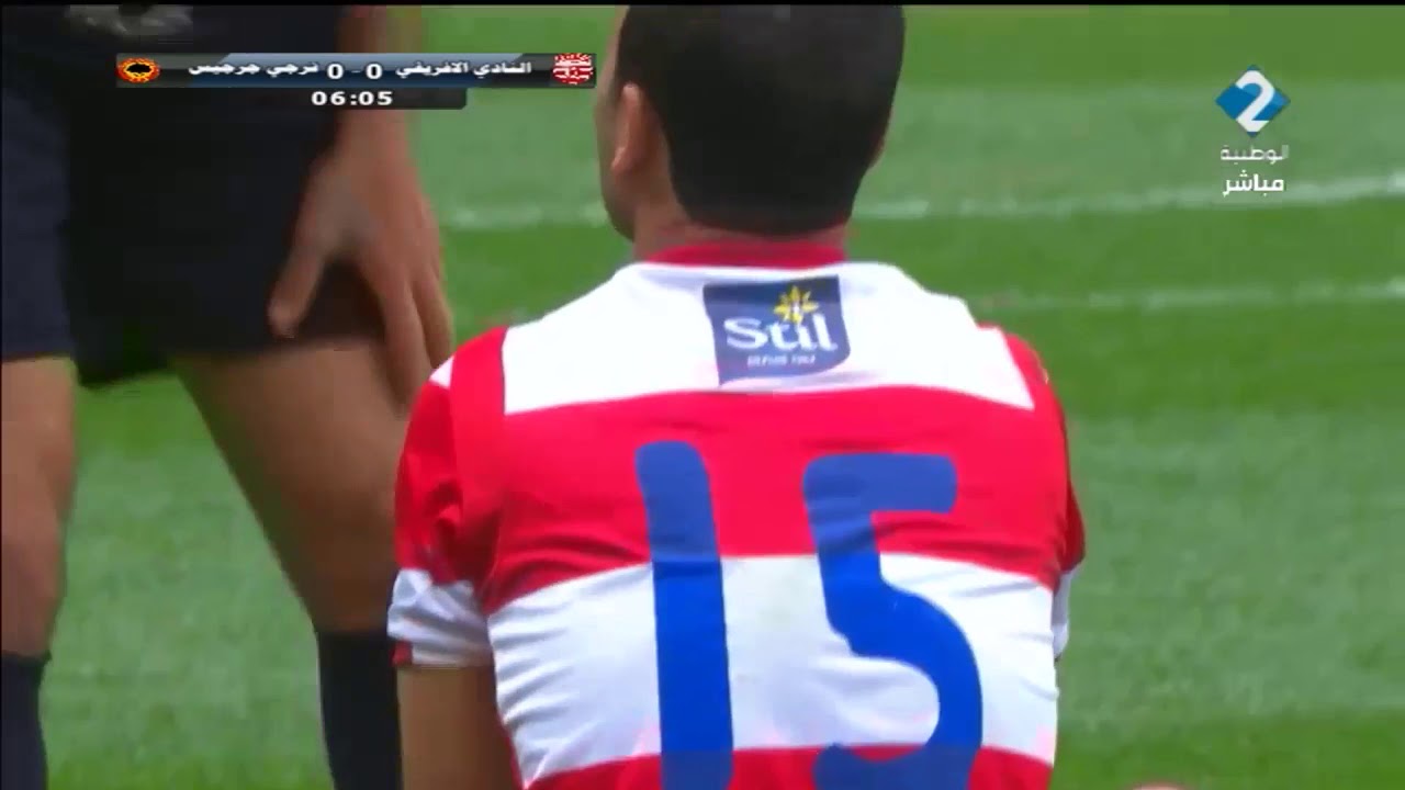 مقابلة النادي الإفريقي - الترجي جرجيس ليوم 01 / 03 / 2018 - الشوط الأول