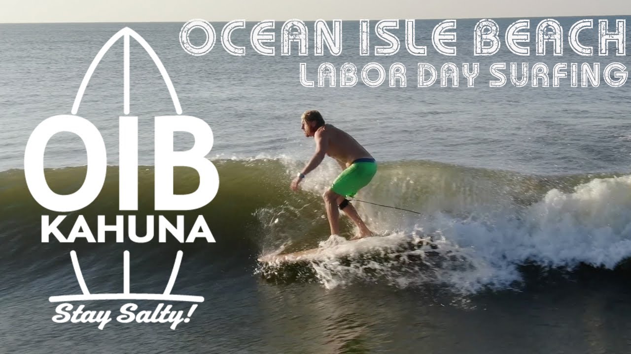 Ocean Isle Beach: Labor Day Weekend Surfing!