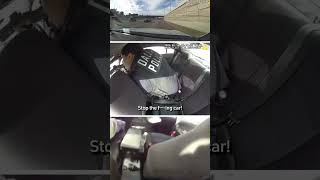 Police struggle to stop man in custody who took control of patrol car