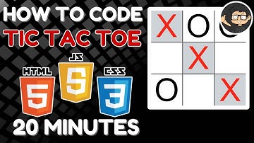 Code Tic Tac Toe Game in JavaScript HTML CSS