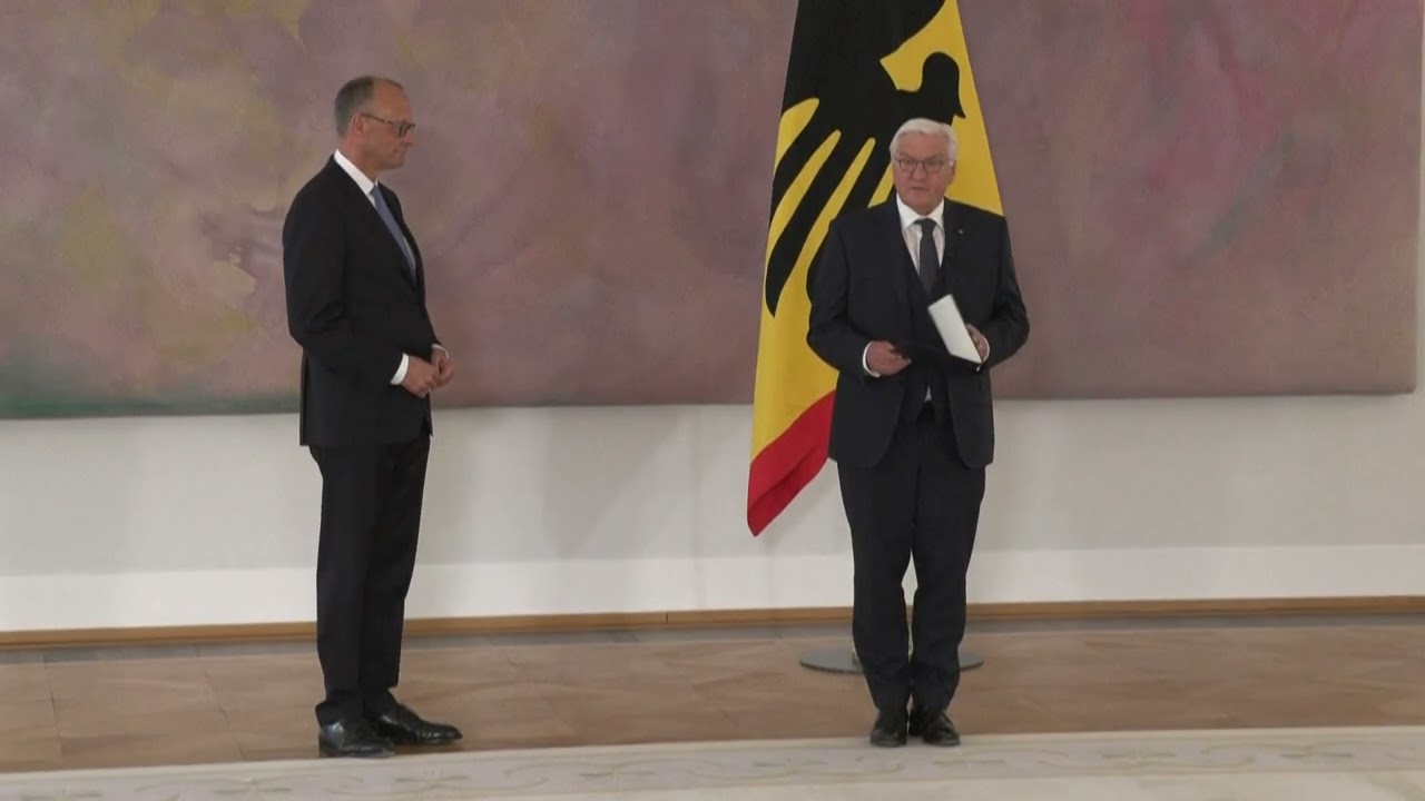 Merz zum Bundeskanzler ernannt