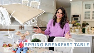 Spring Breakfast Table | How To Create a Beautiful Table Setting Using New Arrivals | Amitha Verma Information