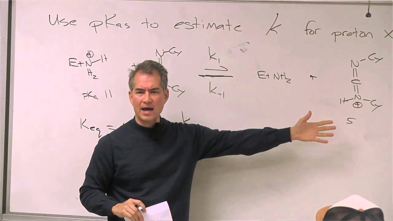 Chemistry 202. Organic Reaction Mechanisms II. Lecture 17. Kinetics and Rate Equations, Part 2