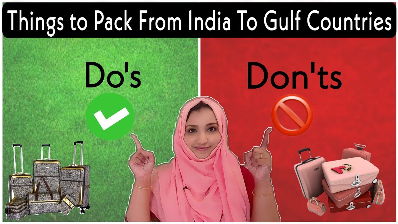 What to Pack From India to Gulf Countries | Things to Buy From India To Abroad | Packing Tips Tamil