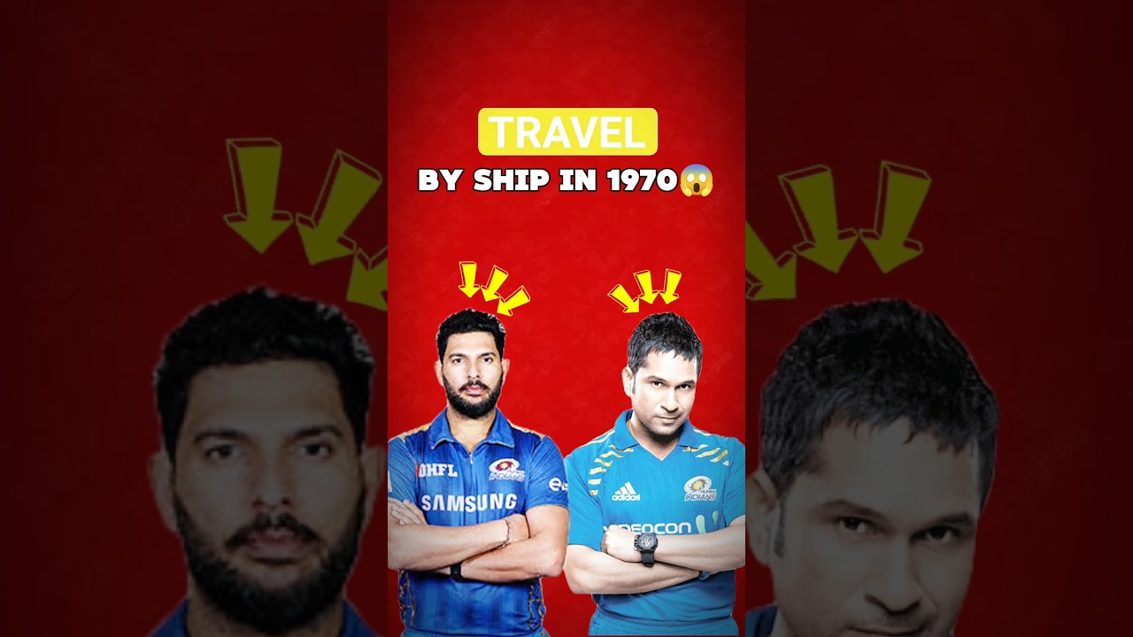 Indian Players Ship Se Travel Karte The? 😳🚢 #cricket #shorts