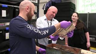 A surprise when opening a time capsule from St. Augustine