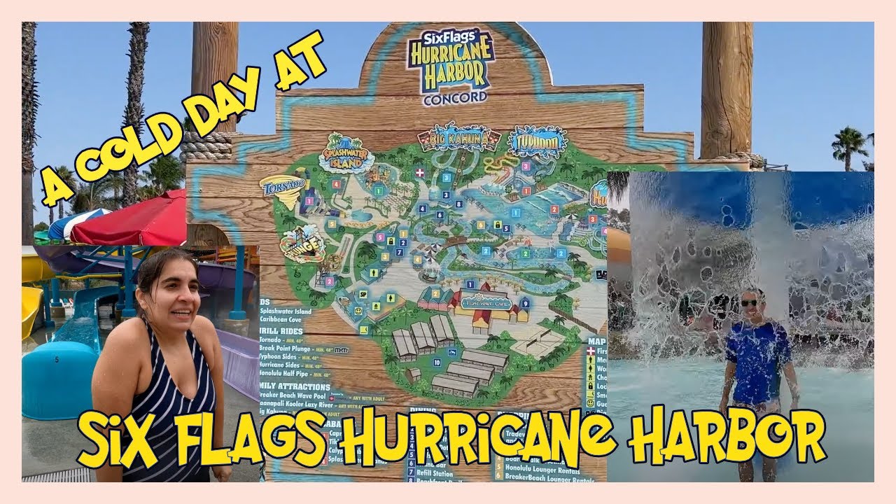 A Cold Day at Six Flags Hurricane Harbor in Concord