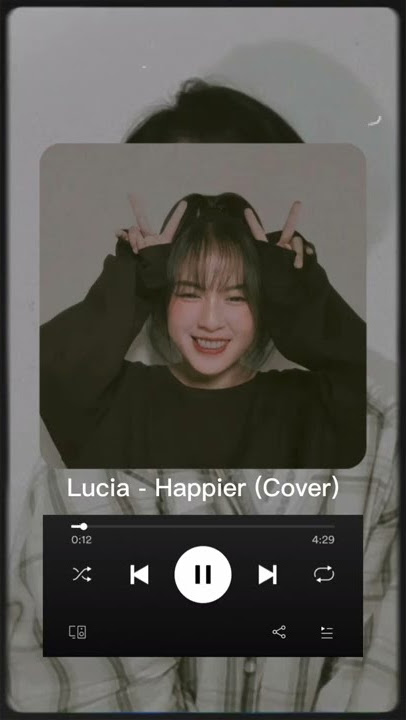Happier - Olivia Rodrigo | Lucia (Cover)