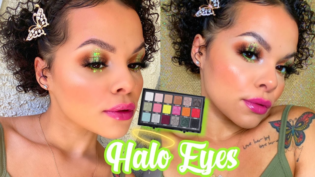 Is the Conspiracy Palette GLAM Worthy?! 💚 Glitter, Halo Eyeshadow
